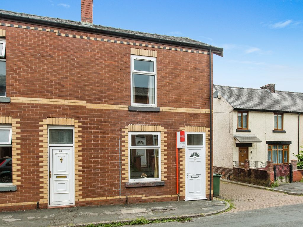 3 bed end terrace house for sale in Wright Street, Chorley, Lancashire PR6, £110,000