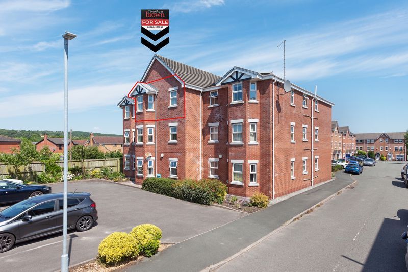 1 bed flat for sale in Fairfax Close, Biddulph, Stoke-On-Trent ST8, £85,000