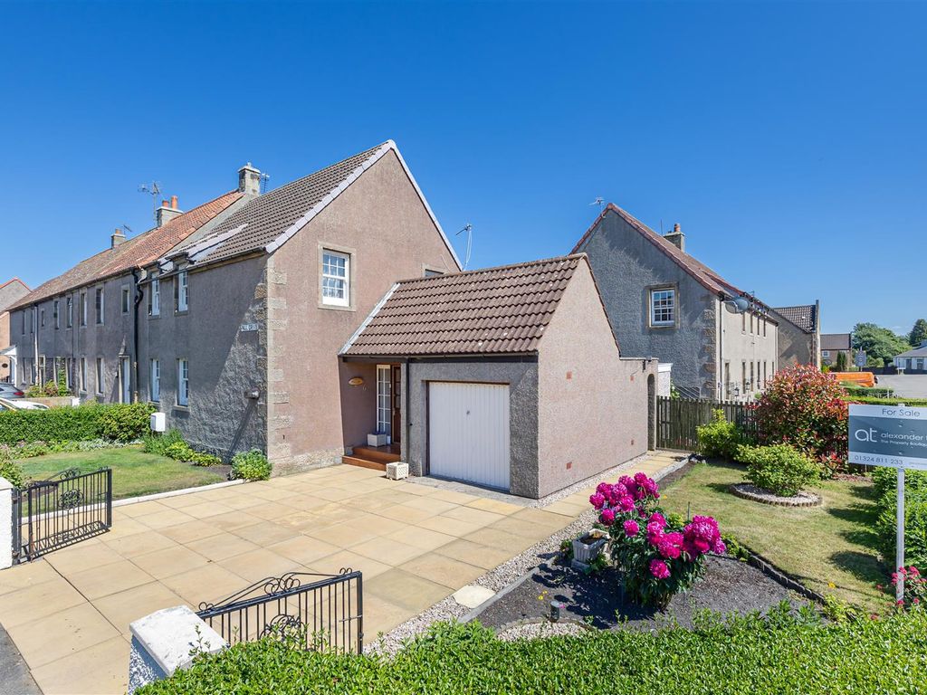 3 bed end terrace house for sale in Paul Drive, Airth, Falkirk FK2, £159,995