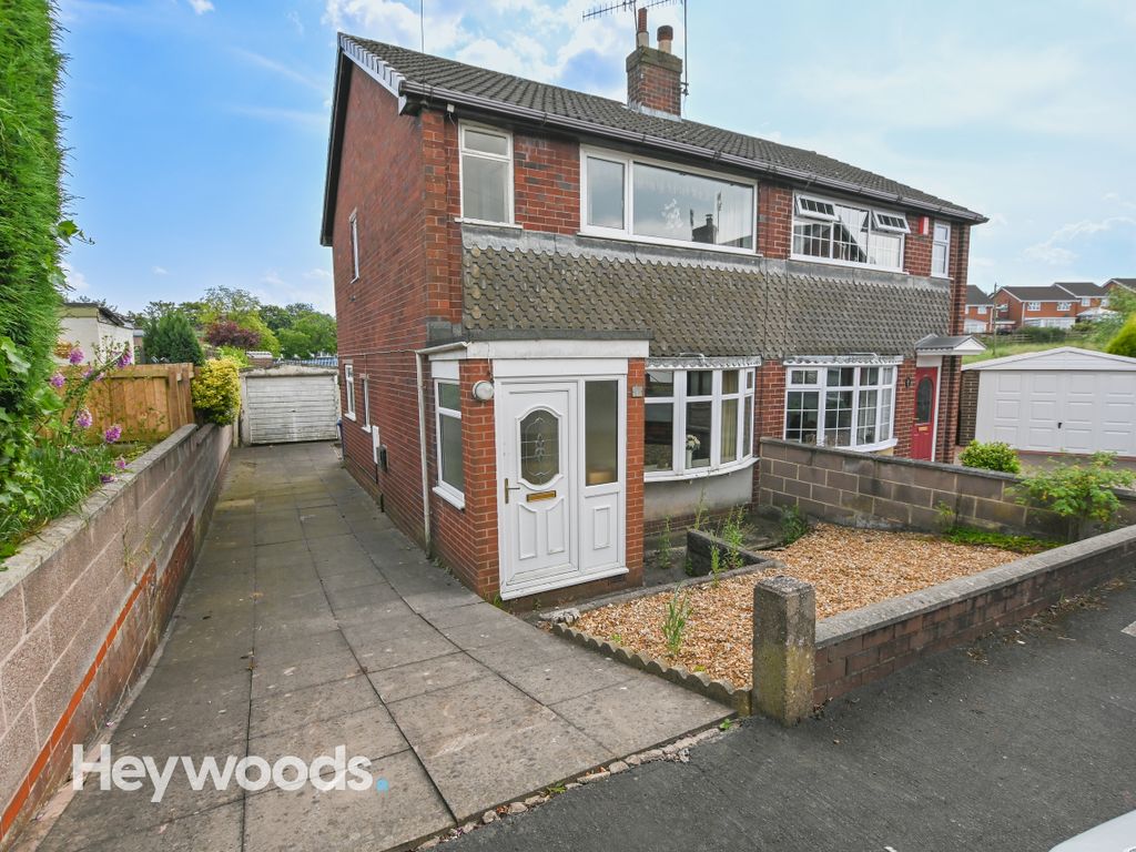 3 bed semi-detached house for sale in Orgreaves Close, Bradwell, Newcastle Under Lyme ST5, £149,950