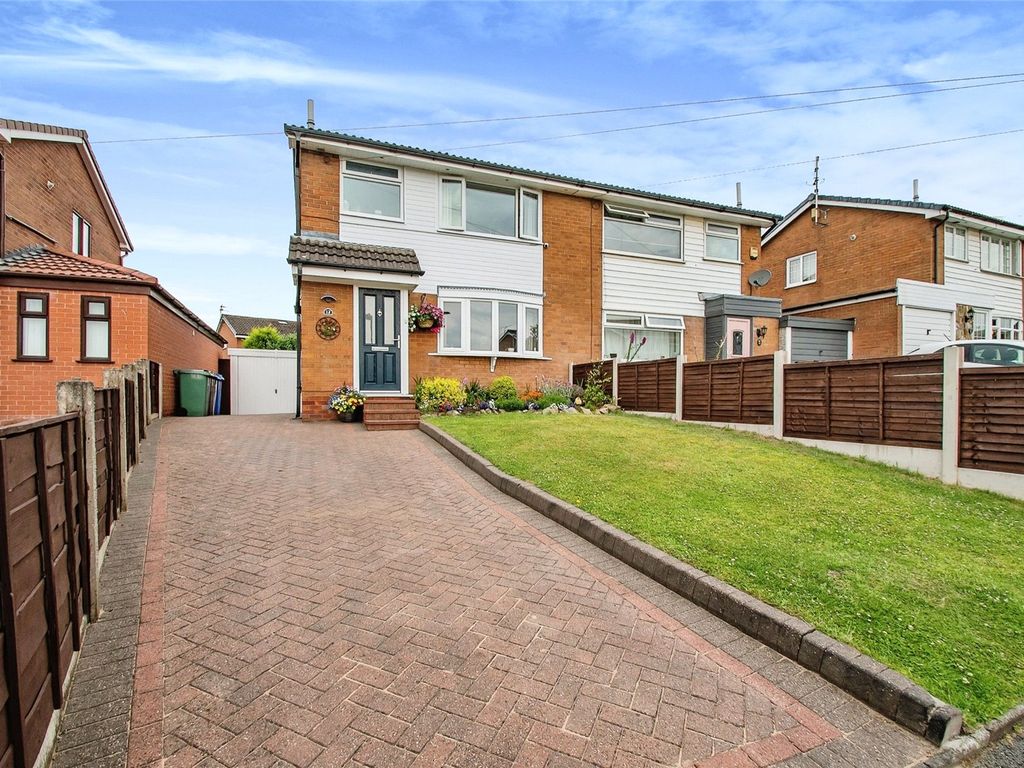 3 bed semi-detached house for sale in Cams Acre Close, Radcliffe, Manchester, Greater Manchester M26, £220,000