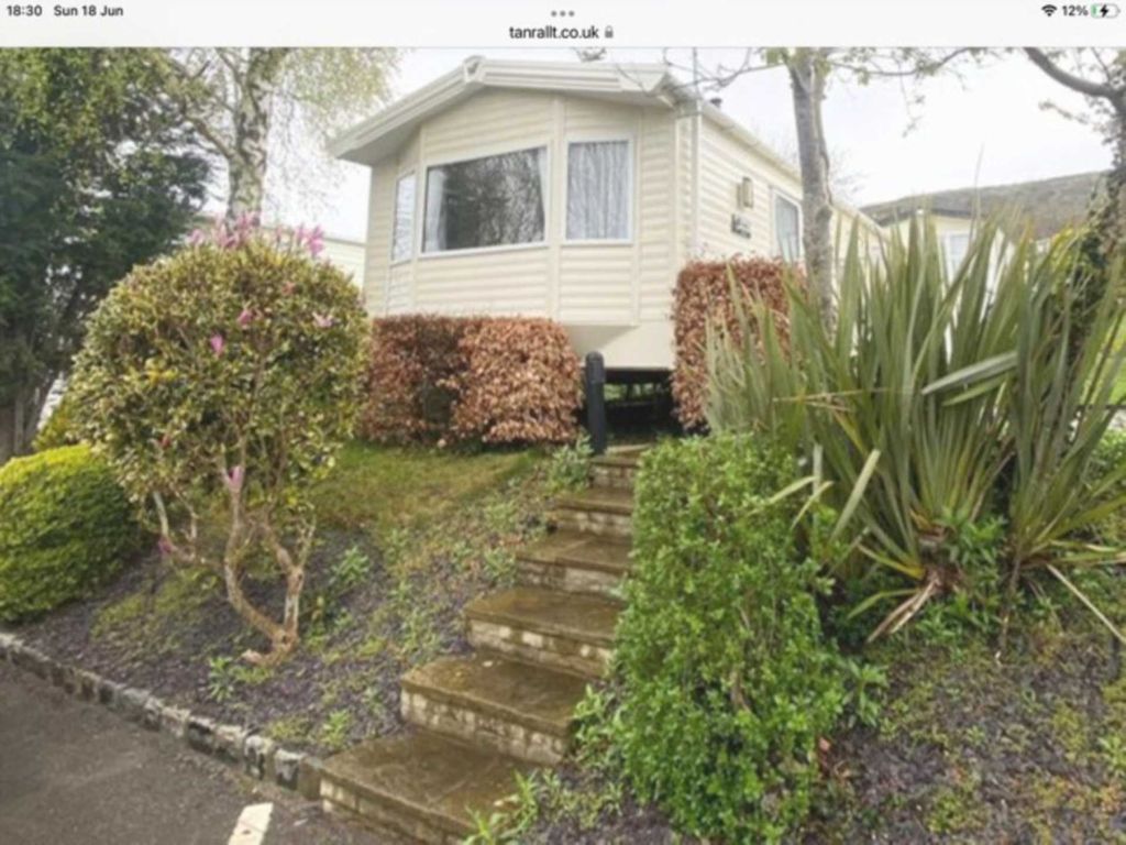 2 bed mobile/park home for sale in Y Nentydd, Rhyd-Y-Foel, Abergele LL22, £27,850