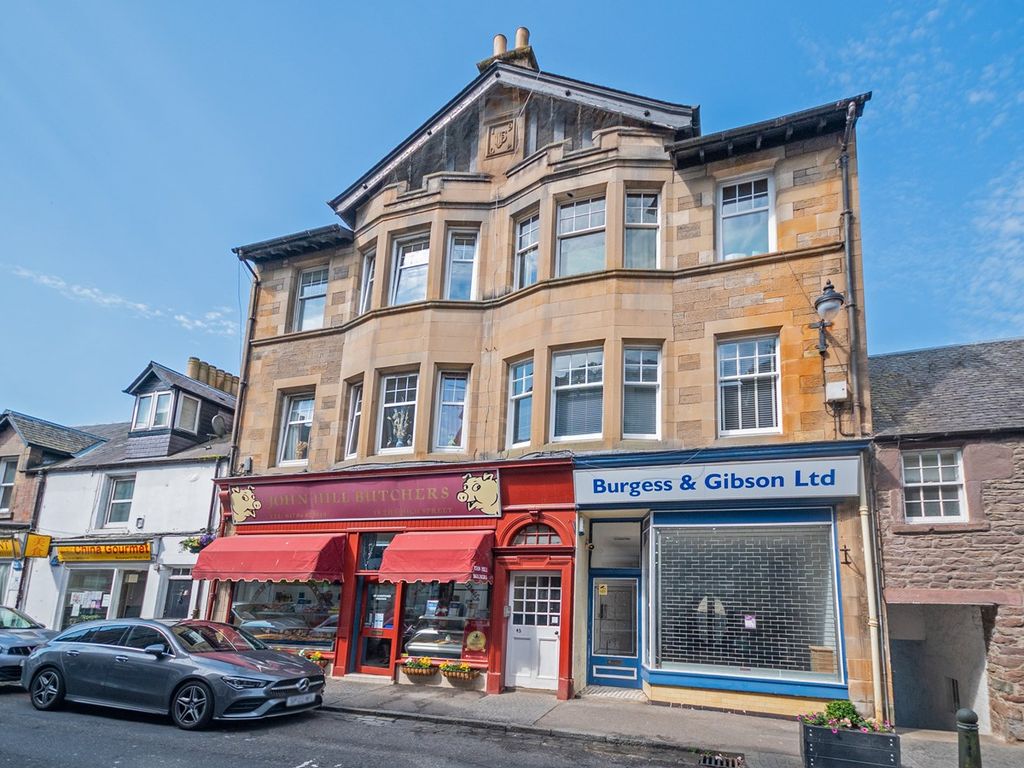 1 bed flat for sale in High Street, Dunblane FK15, £130,000