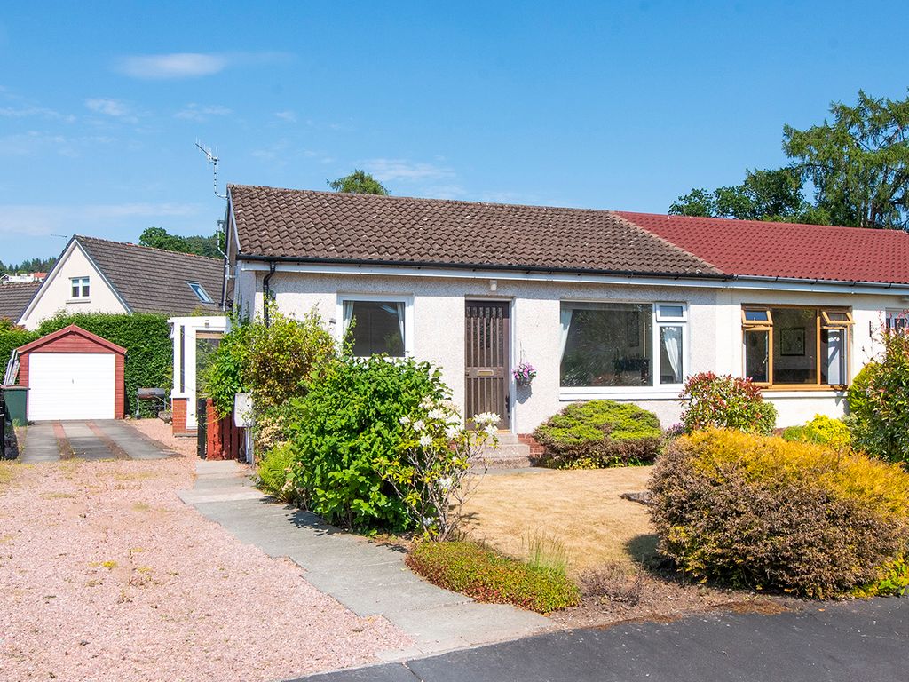 2 bed semi-detached bungalow for sale in Angus Crescent, Crieff PH7, £180,000