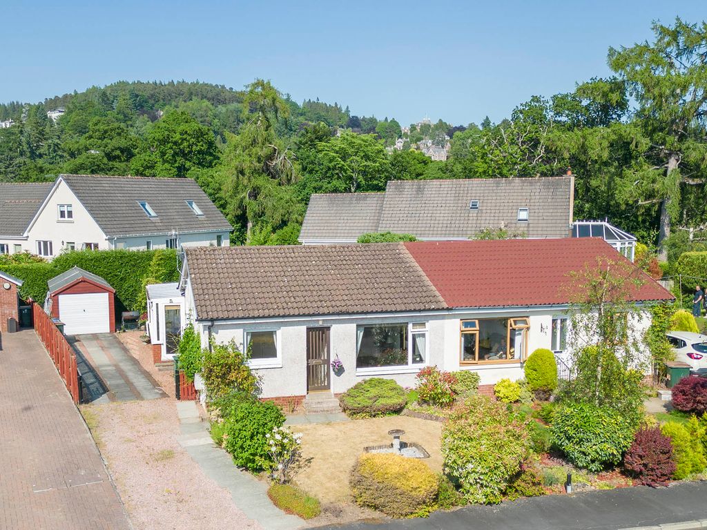 2 bed semi-detached bungalow for sale in Angus Crescent, Crieff PH7, £180,000
