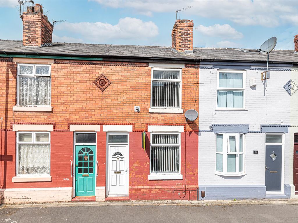 2 bed terraced house for sale in Grafton Street, Warrington WA5, £120,000