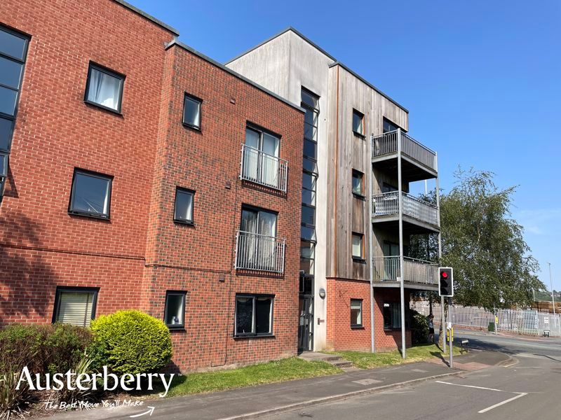 2 bed flat for sale in Penstock Drive, Cliffe Vale, Stoke-On-Trent, Staffordshire ST4, £95,000