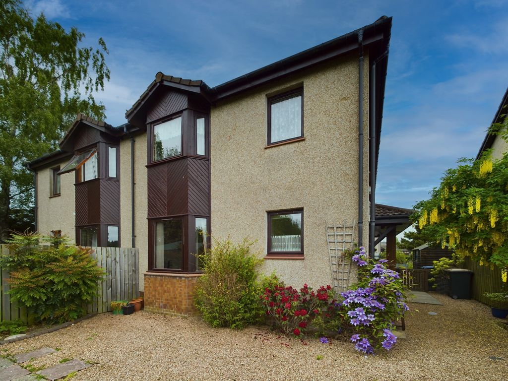 2 bed semi-detached house for sale in 24 Brodies Yard, Coupar Angus, Blairgowrie, Perthshire PH13, £29,995
