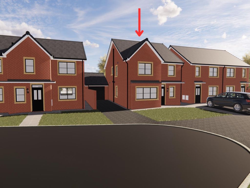 4 bed semi-detached house for sale in Plot 16, Tower View, Darwen BB3, £265,000