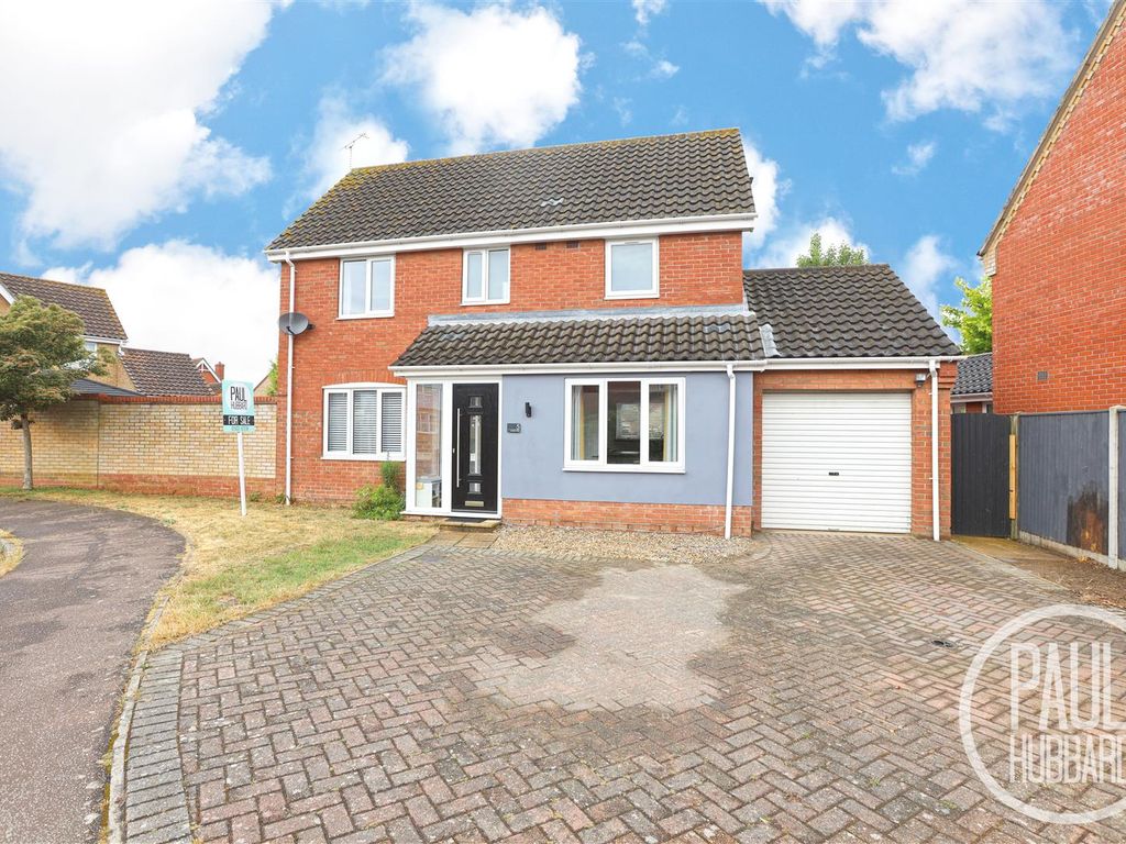 3 bed detached house for sale in Anchor Way, Carlton Colville NR33, £290,000