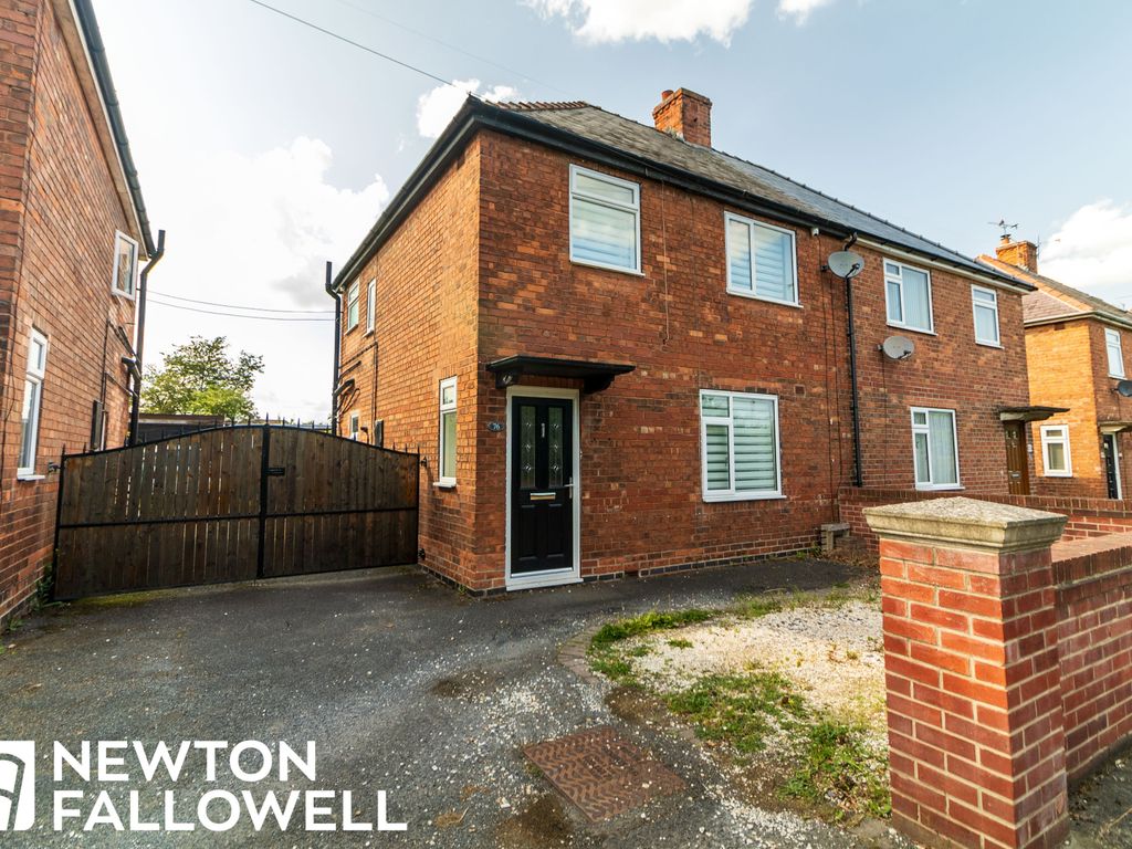 3 bed semi-detached house for sale in Leafield, Retford DN22, £175,000