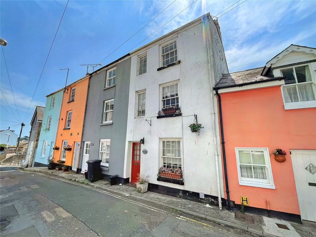 3 bed terraced house for sale in Higher Street, Brixham, Devon TQ5, £265,000