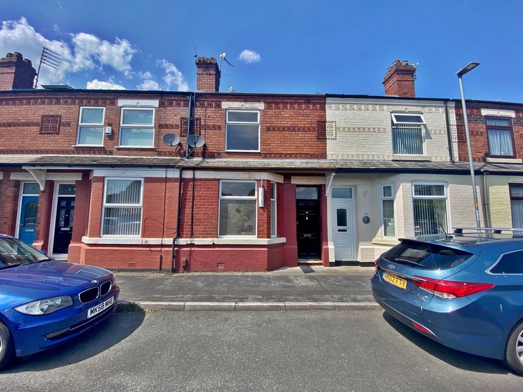2 bed terraced house for sale in Priory Street, Warrington WA4, £135,000