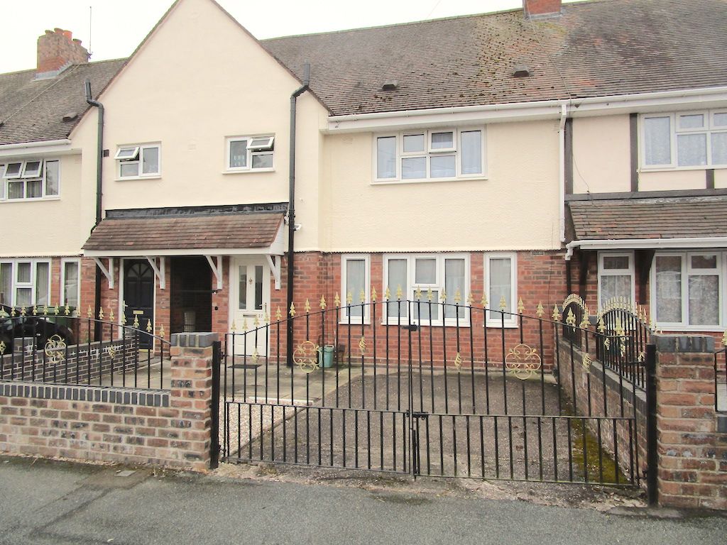 3 bed terraced house for sale in Burton Crescent, Wolverhampton WV10, £170,000