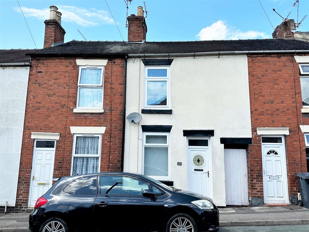 2 bed terraced house for sale in Victoria Street, Newcastle-Under-Lyme ST5, £105,000