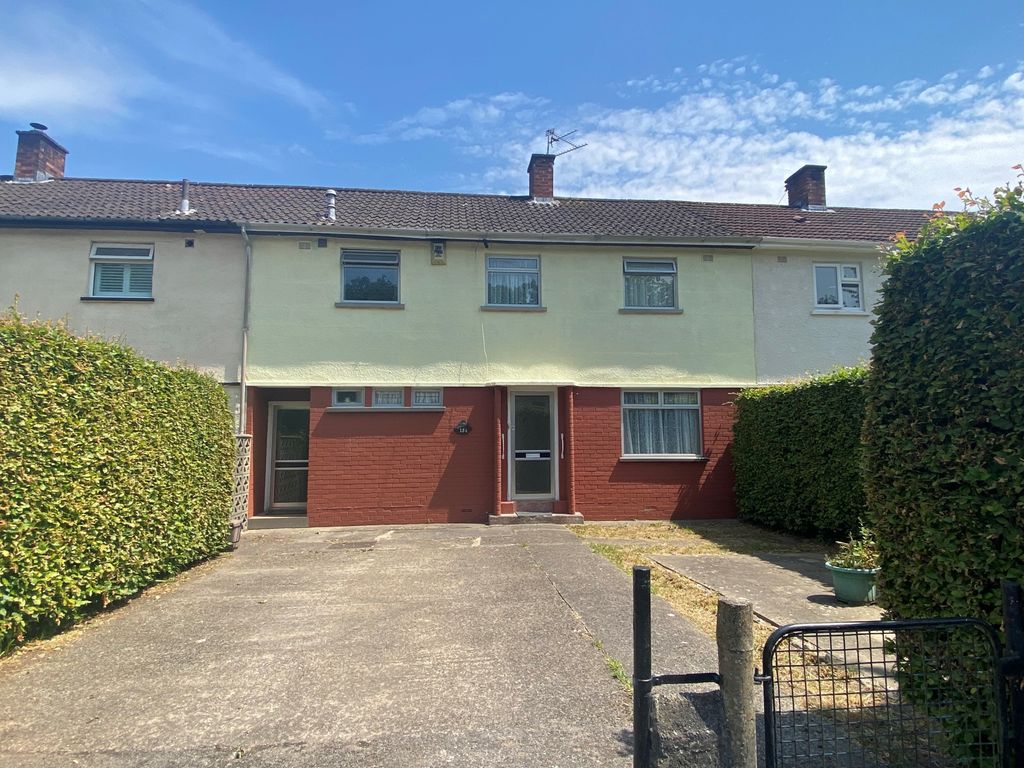 3 bed terraced house for sale in Fishguard Road, Llanishen, Cardiff CF14, £275,000