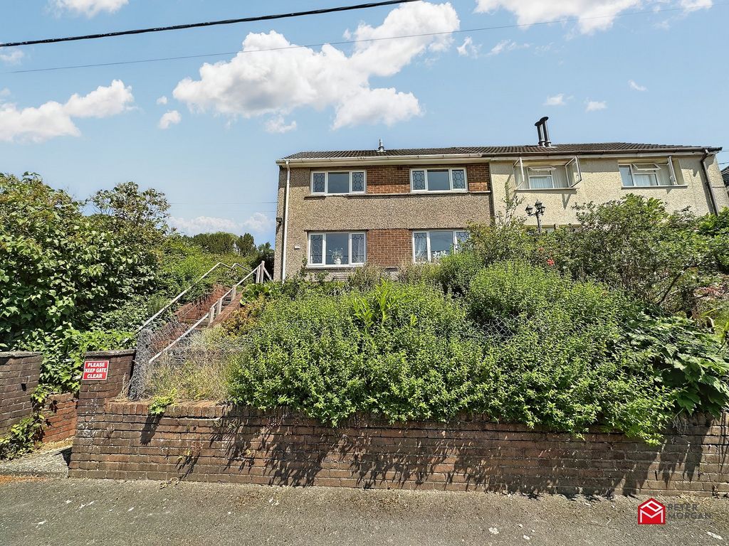 3 bed semi-detached house for sale in Blaenavon Terrace, Tonmawr, Neath Port Talbot. SA12, £95,000