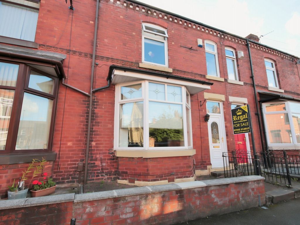 3 bed terraced house for sale in Alker Street, Newtown, Wigan WN5, £140,000