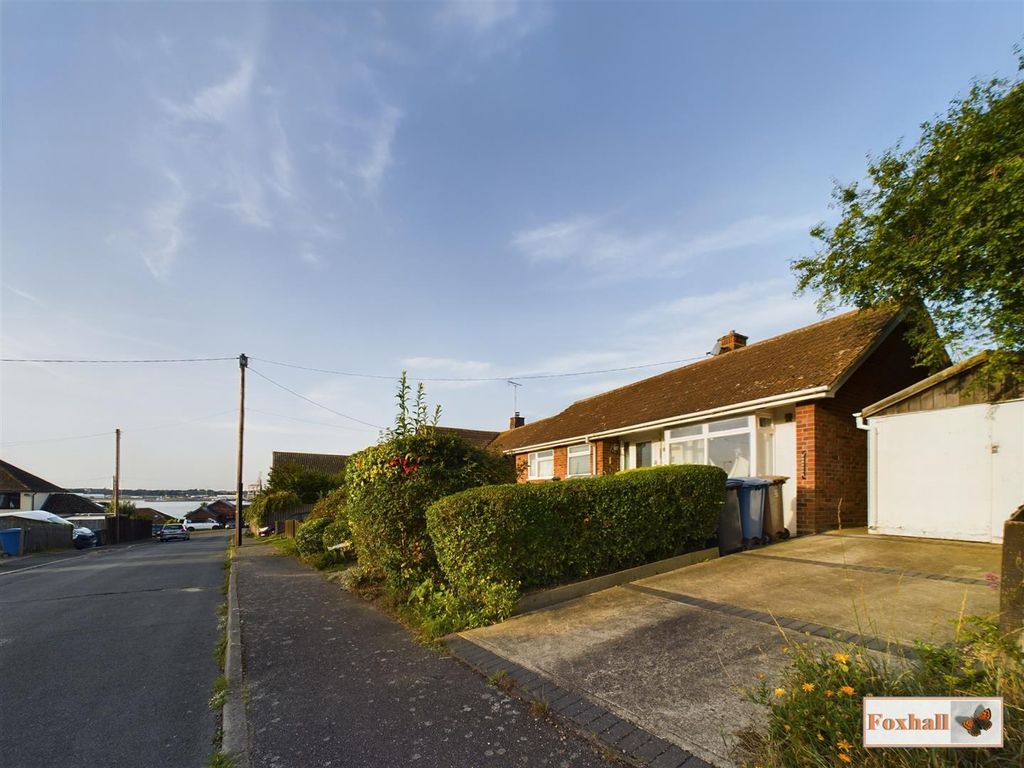 2 bed detached bungalow for sale in Estuary Crescent, Shotley Gate, Ipswich IP9, £275,000