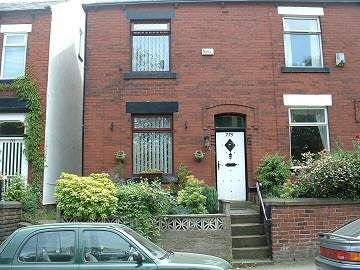 2 bed terraced house for sale in Bury Road, Bamford, Rochdale OL11, £165,000