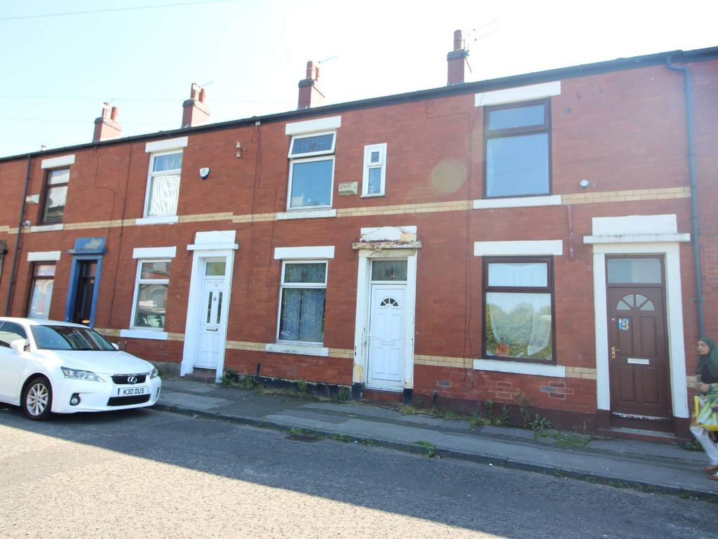 3 bed terraced house for sale in Woodbine Street East, Lowerplace, Rochdale OL16, £105,000