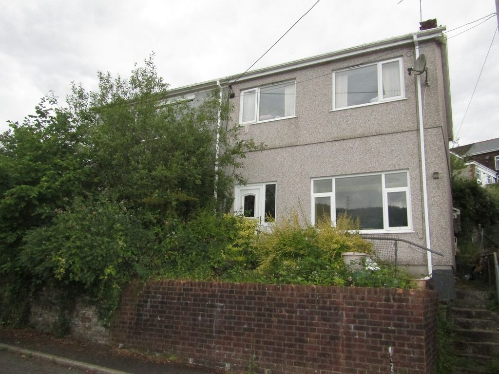 3 bed semi-detached house for sale in Gnoll Road, Godrergraig, Swansea. SA9, £90,000
