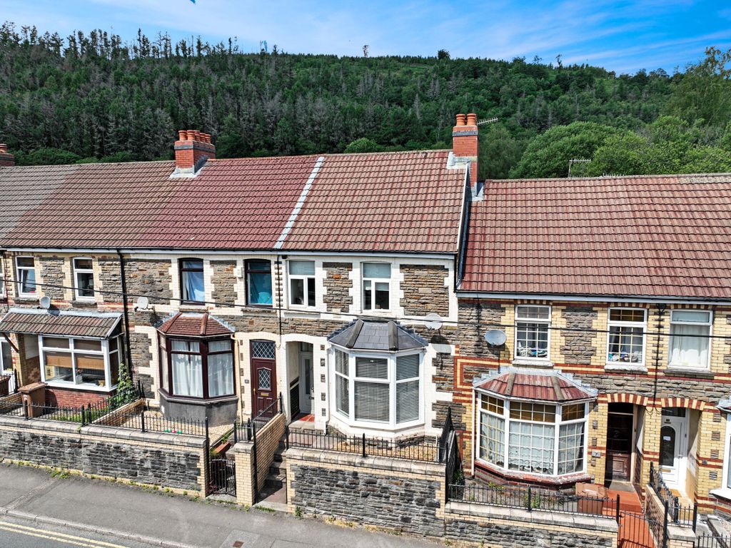 3 bed terraced house for sale in Rees Terrace, Llanbradach, Caerphilly CF83, £220,000