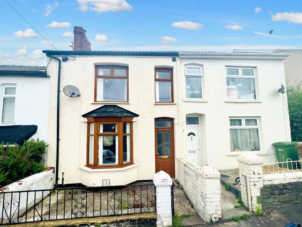 2 bed terraced house for sale in Mount Pleasant Street, Aberbargoed CF81, £100,000