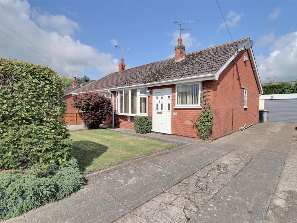 2 bed semi-detached bungalow for sale in Addison Close, Wistaston, Crewe CW2, £165,000