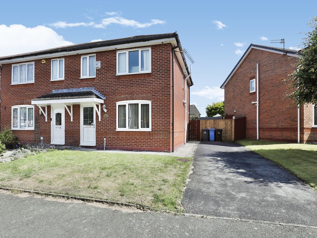 3 bed semi-detached house for sale in Brambling Park, Liverpool L26, £185,000