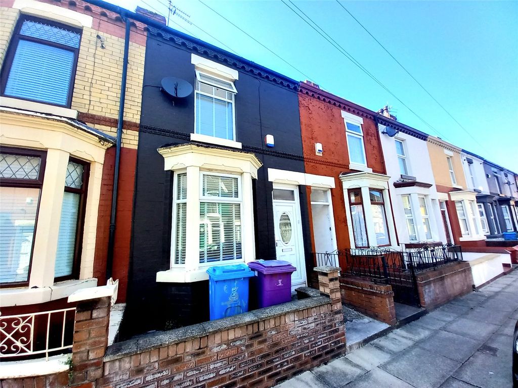 3 bed terraced house for sale in July Road, Liverpool, Merseyside L6, £120,000