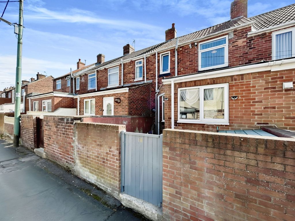 2 bed terraced house for sale in Meadow Avenue, Blackhall Colliery, Hartlepool TS27, £69,950