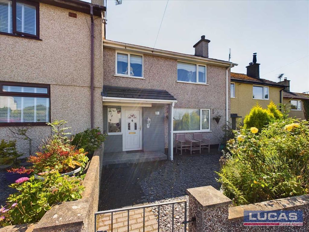 3 bed terraced house for sale in Glascoed, Hermon, Bodorgan LL62, £196,000