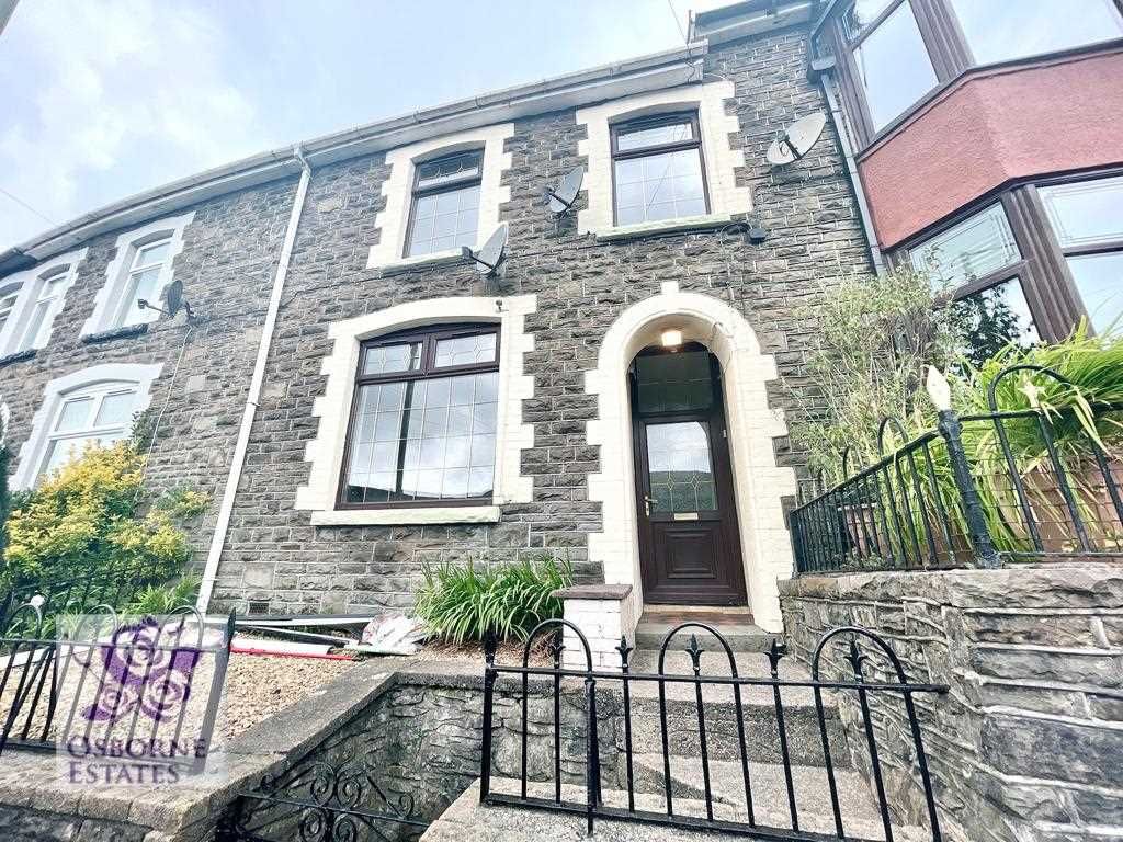 4 bed terraced house for sale in Pleasant View, Tylorstown, Ferndale CF43, £115,000