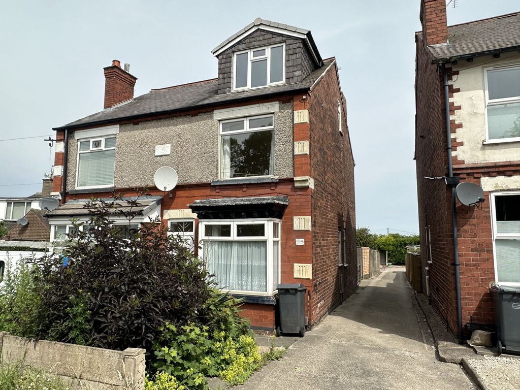 3 bed semi-detached house for sale in Alfreton Road, South Normanton DE55, £145,000