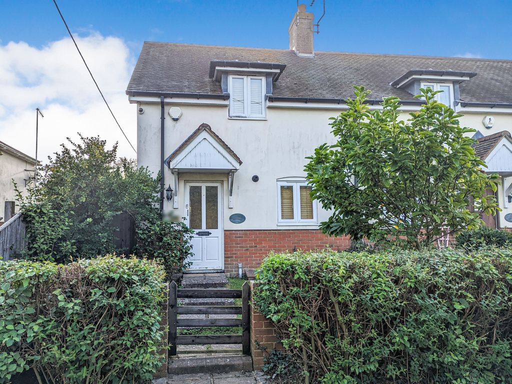 2 bed end terrace house for sale in High Street, Sturminster Marshall, Wimborne, Dorset BH21, £325,000