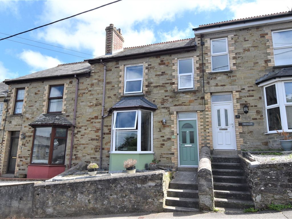 3 bed terraced house for sale in Clifden Terrace, Bodmin, Cornwall PL31, £190,000
