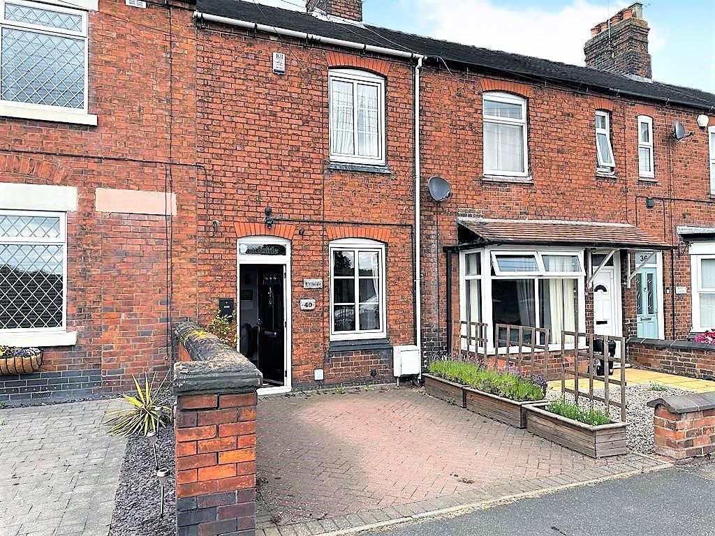 2 bed terraced house for sale in Bar Hill, Madeley, Crewe, Staffordshire CW3, £170,000