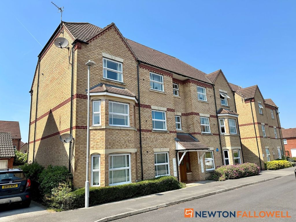 2 bed flat for sale in John Gold Avenue, Newark NG24, £90,000