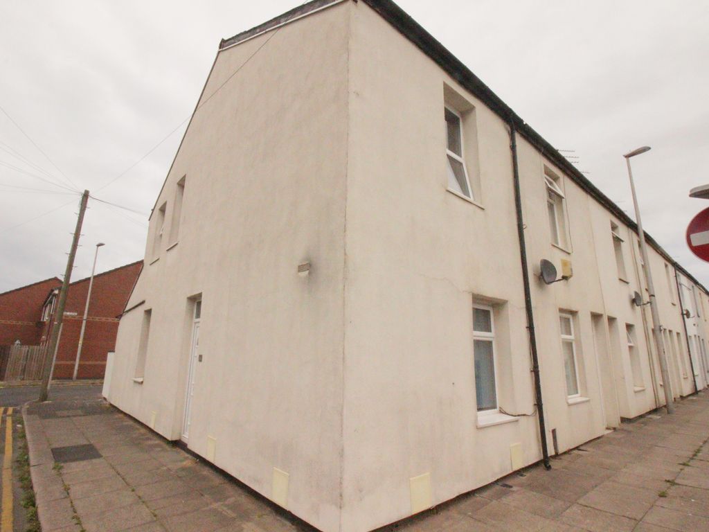 2 bed end terrace house for sale in Freckleton Street, Blackpool FY1, £82,500