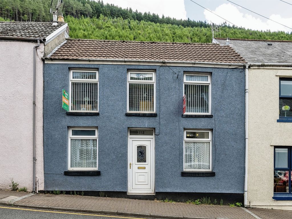 3 bed terraced house for sale in High Street, Ogmore Vale, Bridgend CF32, £150,000