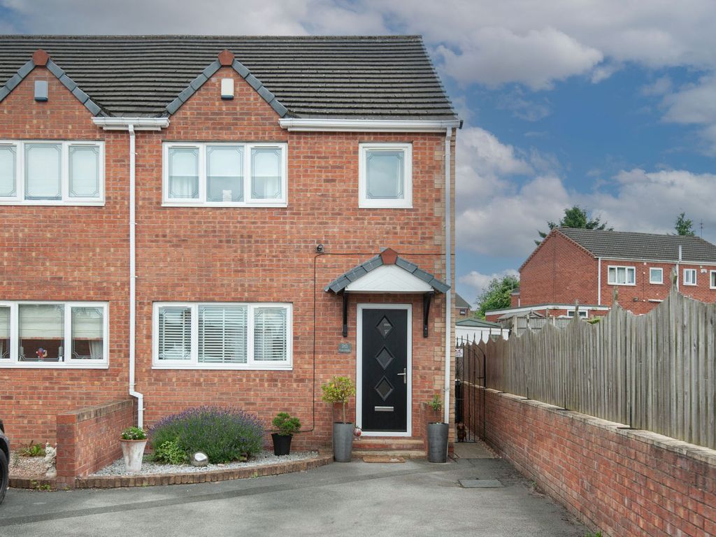 3 bed semi-detached house for sale in St. James Close, Hasland, Chesterfield S41, £210,000