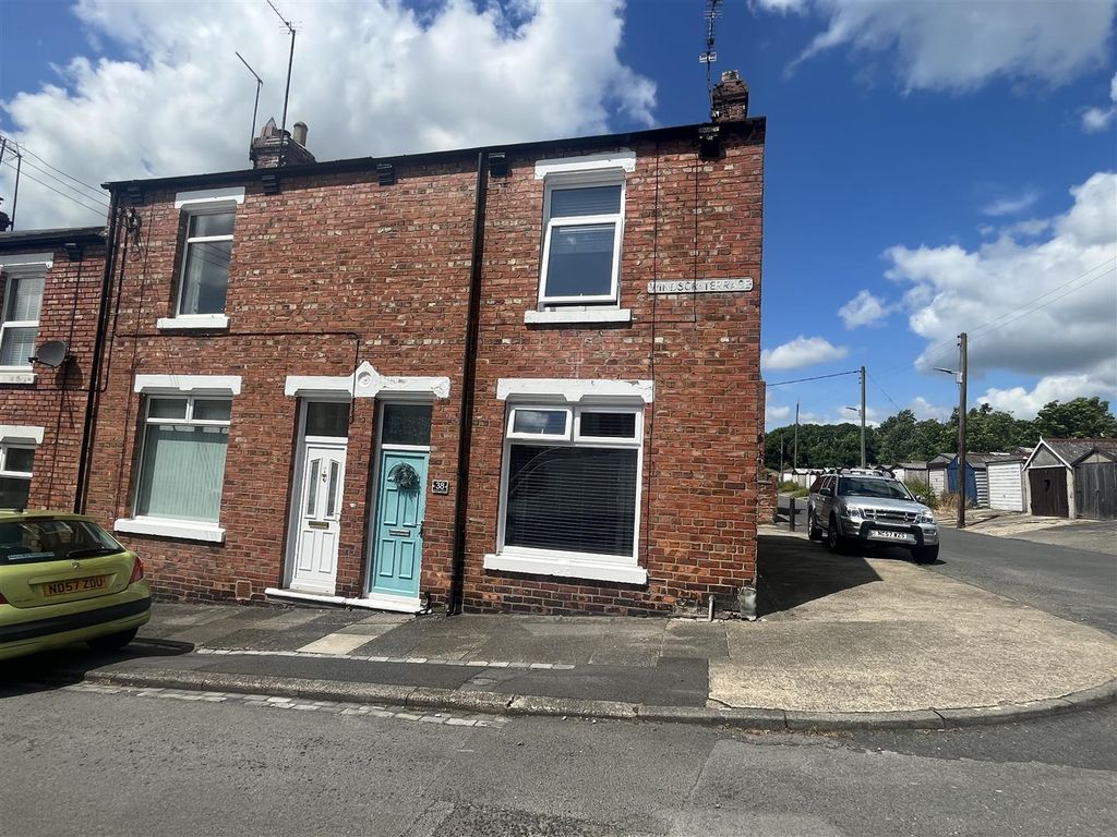2 bed terraced house for sale in Windsor Terrace, Crook DL15, £80,000