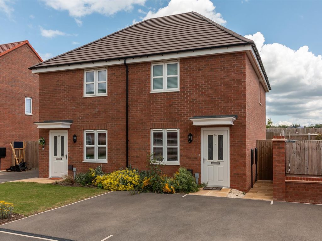 2 bed semi-detached house for sale in Buzzard Way, East Leake, Loughborough LE12, £136,500