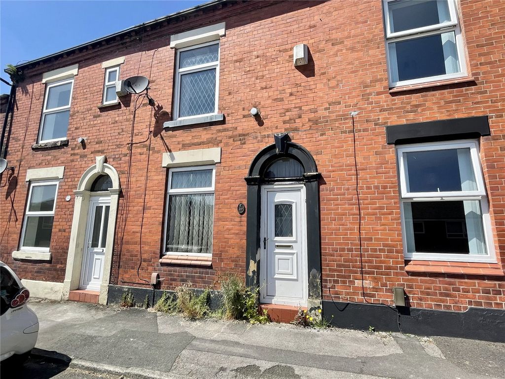2 bed terraced house for sale in John Street, Royton, Oldham, Greater Manchester OL2, £139,950