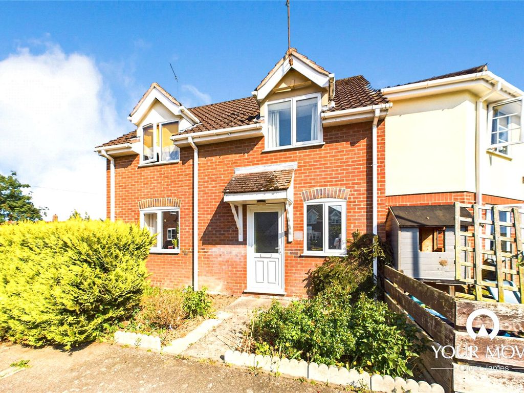 1 bed terraced house for sale in The Green, Earsham, Bungay, Norfolk NR35, £160,000