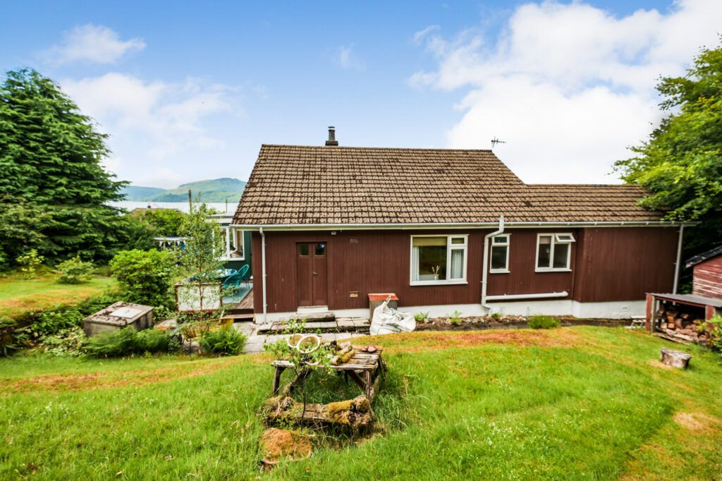 2 bed detached bungalow for sale in Woodlands, The Bay, Strachur, Argyll PA27, £250,000