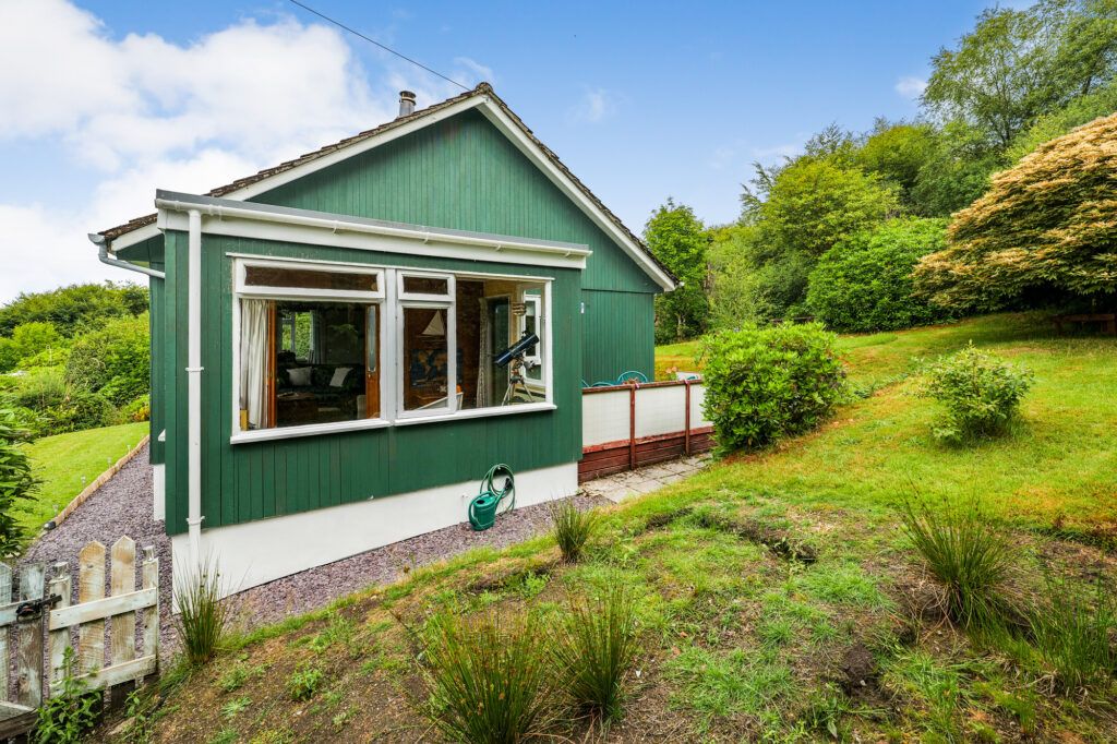 2 bed detached bungalow for sale in Woodlands, The Bay, Strachur, Argyll PA27, £250,000