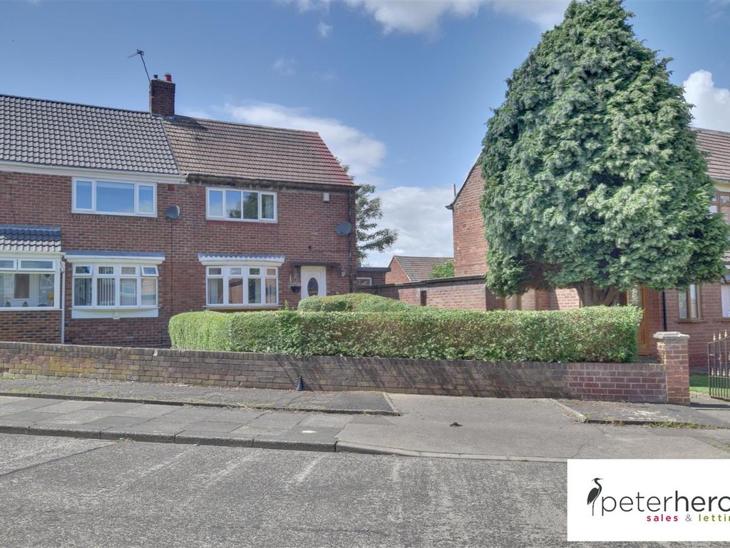 2 bed semi-detached house for sale in Rosemary Road, Redhouse, Sunderland SR5, £80,000