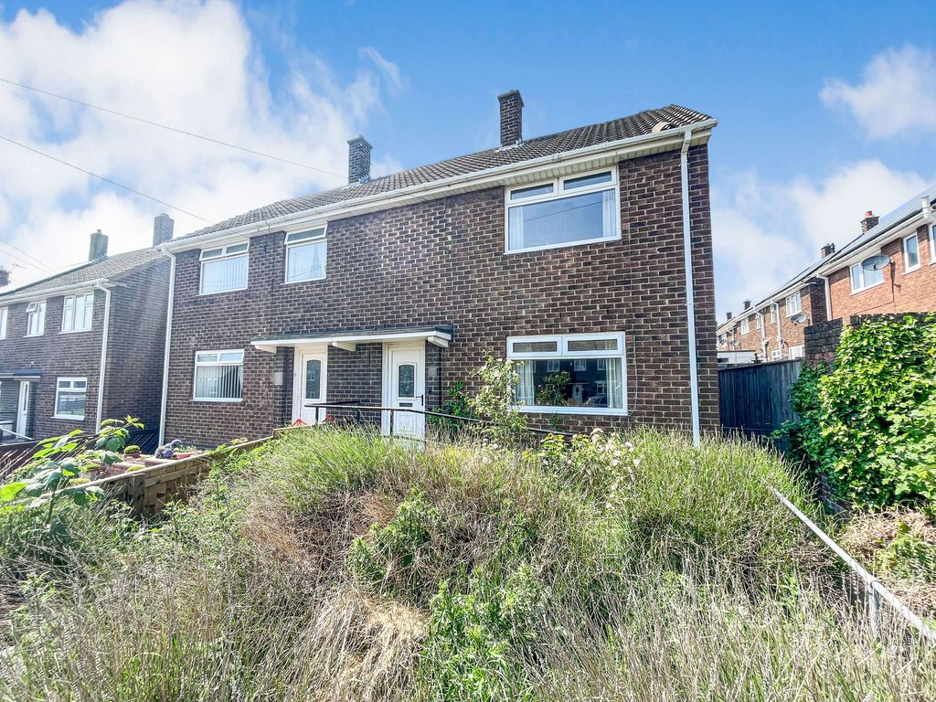 2 bed semi-detached house for sale in Newstead Road, Houghton Le Spring DH4, £74,999